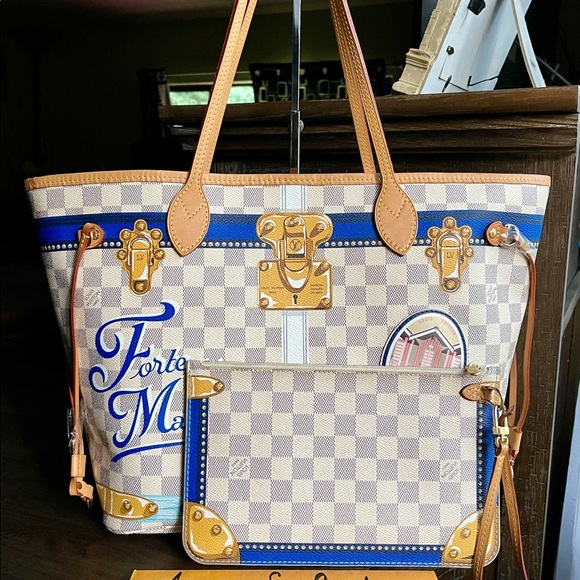 Neverfull Summer Trunk w/ Pouch(SEE OTHER POST FOR POUCH) - Picture 2 of 16